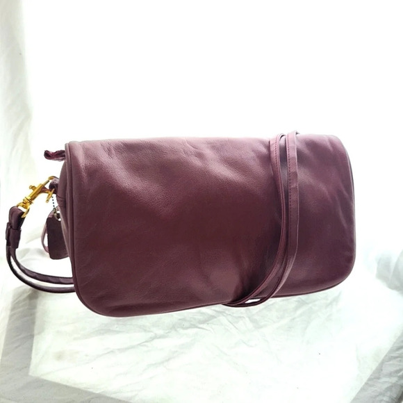 Vintage Genuine Leather Crossbody Convertible Bag EUC ❤️ - Picture 1 of 15